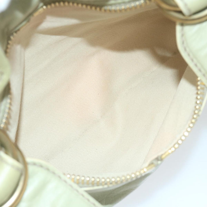 Chloe Hand Bag Leather Green bs11020