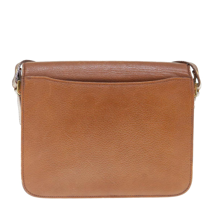 BurberrySs Shoulder Bag Leather Brown Auth bs11137