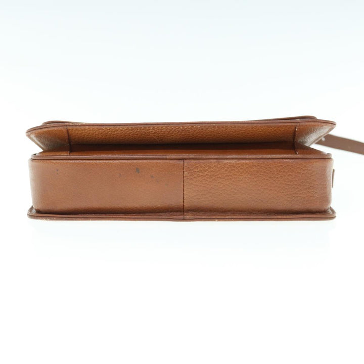 BurberrySs Shoulder Bag Leather Brown Auth bs11137