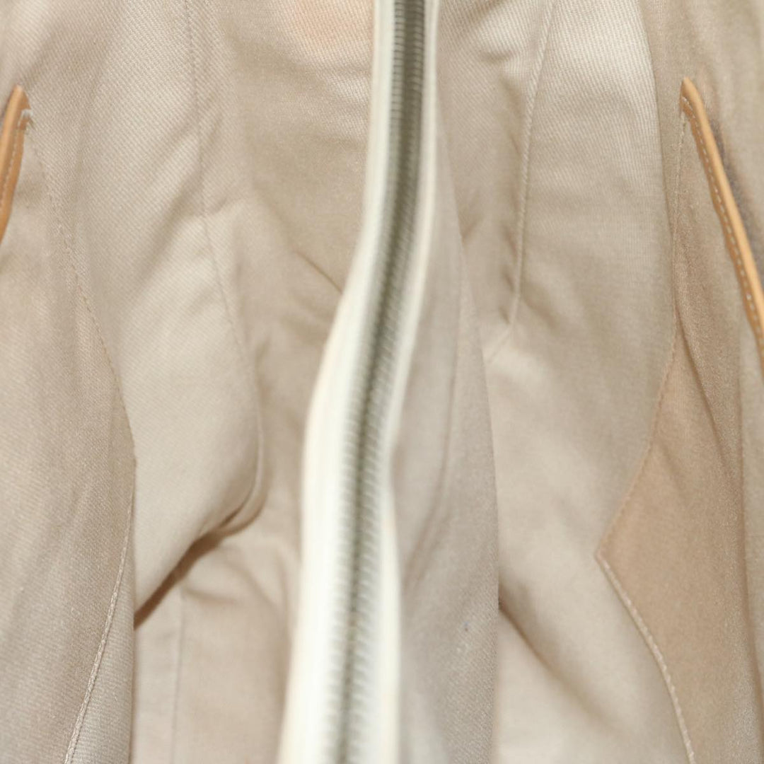 Top Quality Celine C Macadam Canvas Tote Bag Beige Auth bs11430