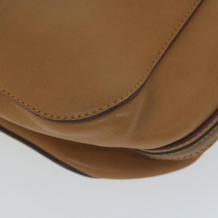 Chloe Shoulder Bag Leather Brown bs11721