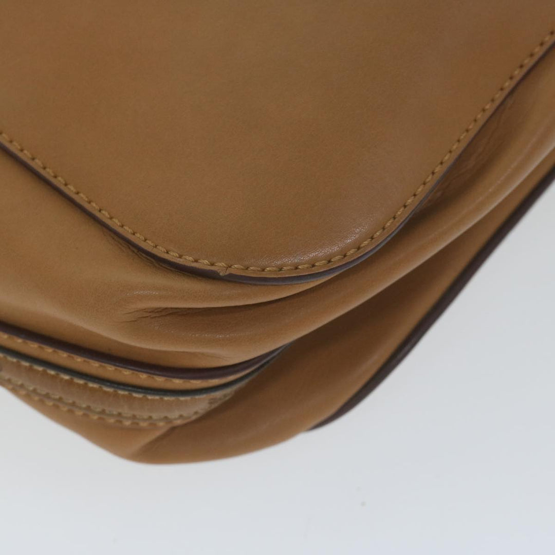 Chloe Shoulder Bag Leather Brown bs11721