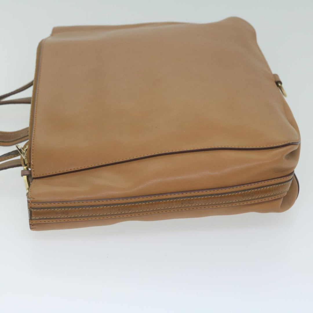 Chloe Shoulder Bag Leather Brown bs11721