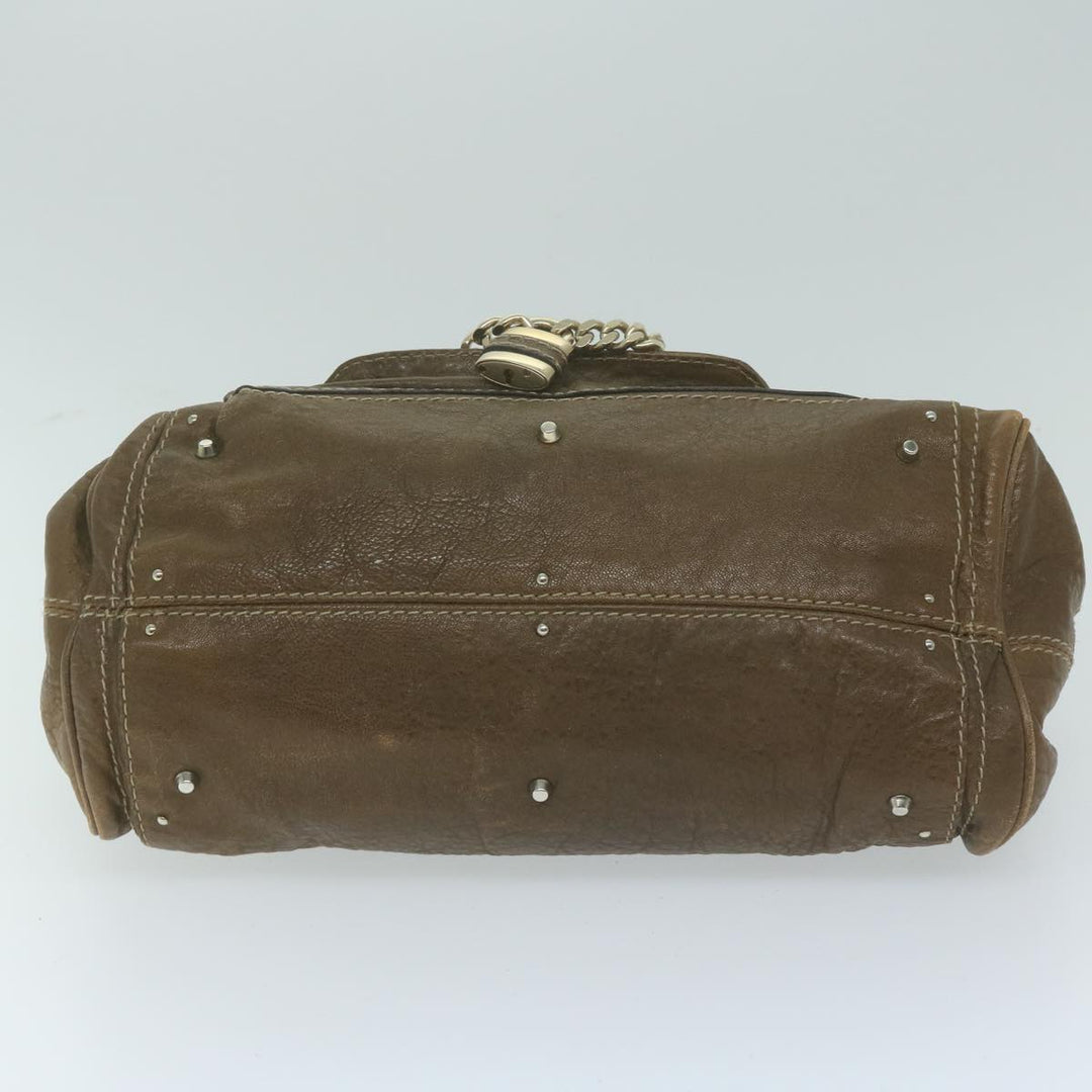 Chloe Paddington Shoulder Bag Leather Brown bs11723