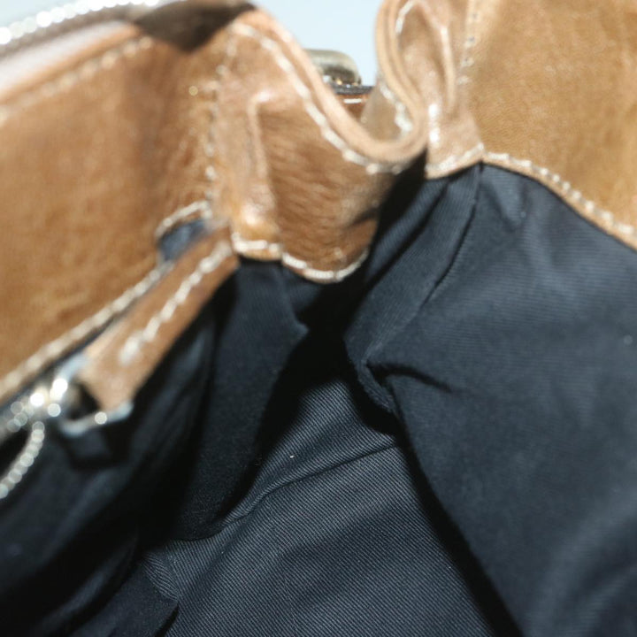 Chloe Paddington Shoulder Bag Leather Brown bs11723