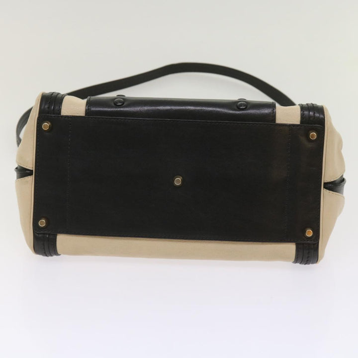 Chloe Alice Hand Bag Leather 2way Beige 04 14 63 65 bs11871
