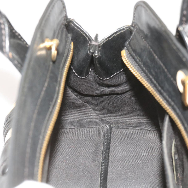 Chloe Alice Hand Bag Leather 2way Beige 04 14 63 65 bs11871