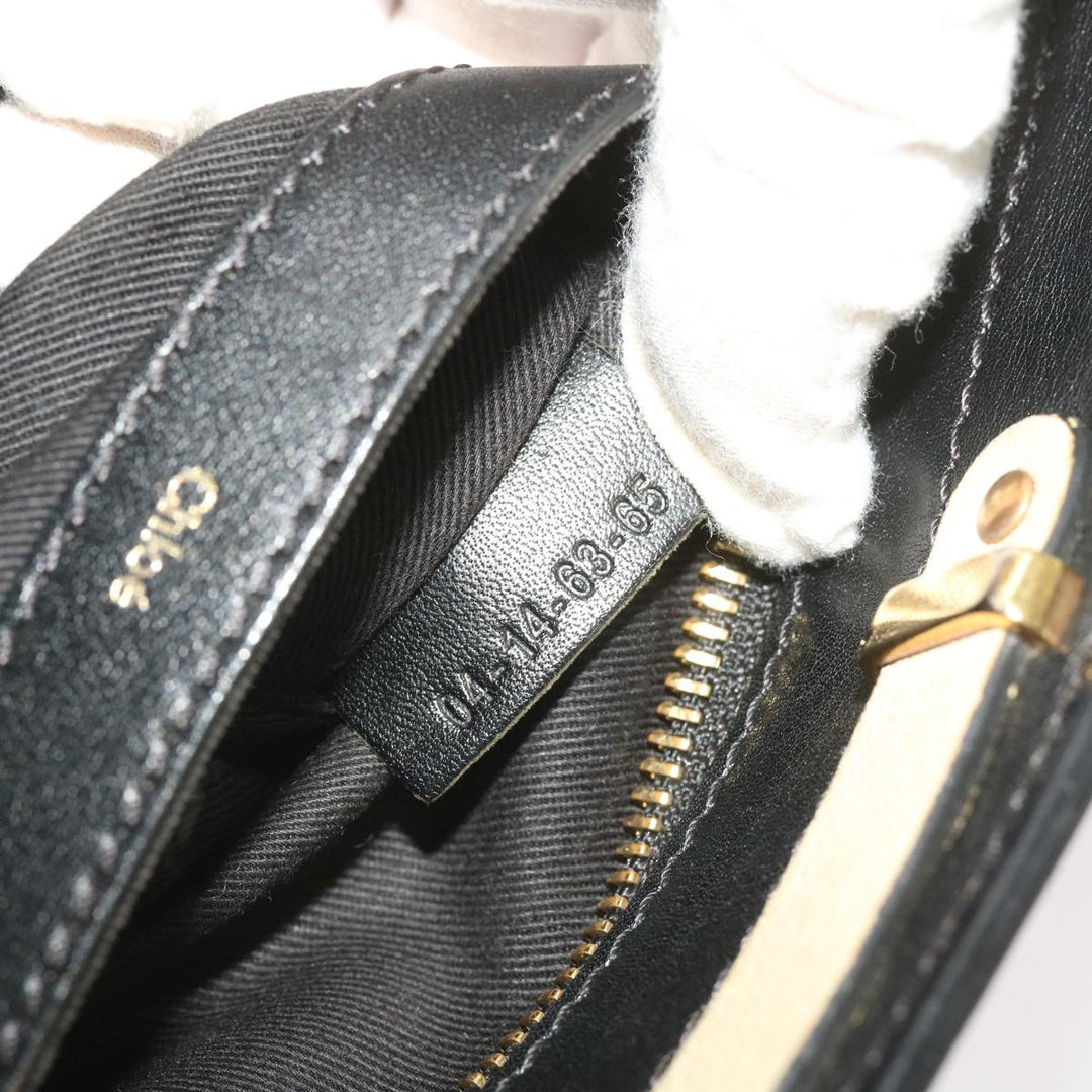 Chloe Alice Hand Bag Leather 2way Beige 04 14 63 65 bs11871