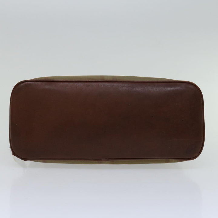 BurberrySs Hand Bag Canvas Brown Auth bs12031