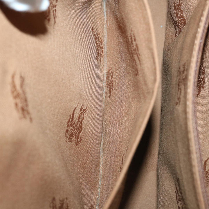 BurberrySs Hand Bag Canvas Brown Auth bs12031