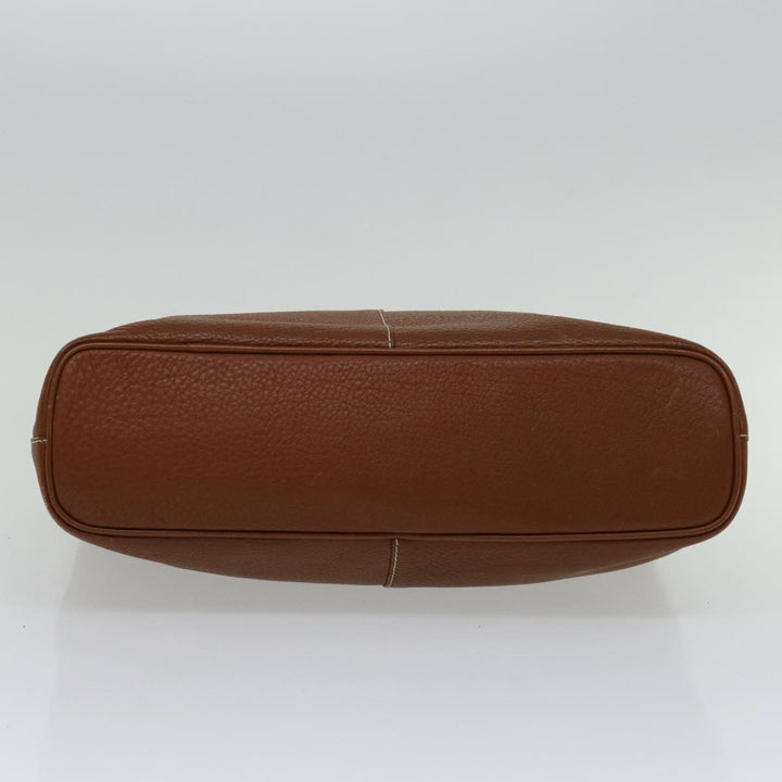 BurberrySs Hand Bag Leather Brown Auth bs12032