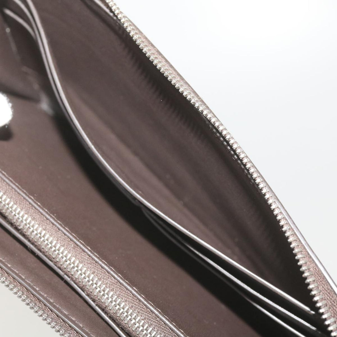Bottega veneta Long Wallet Leather Brown Auth bs12107