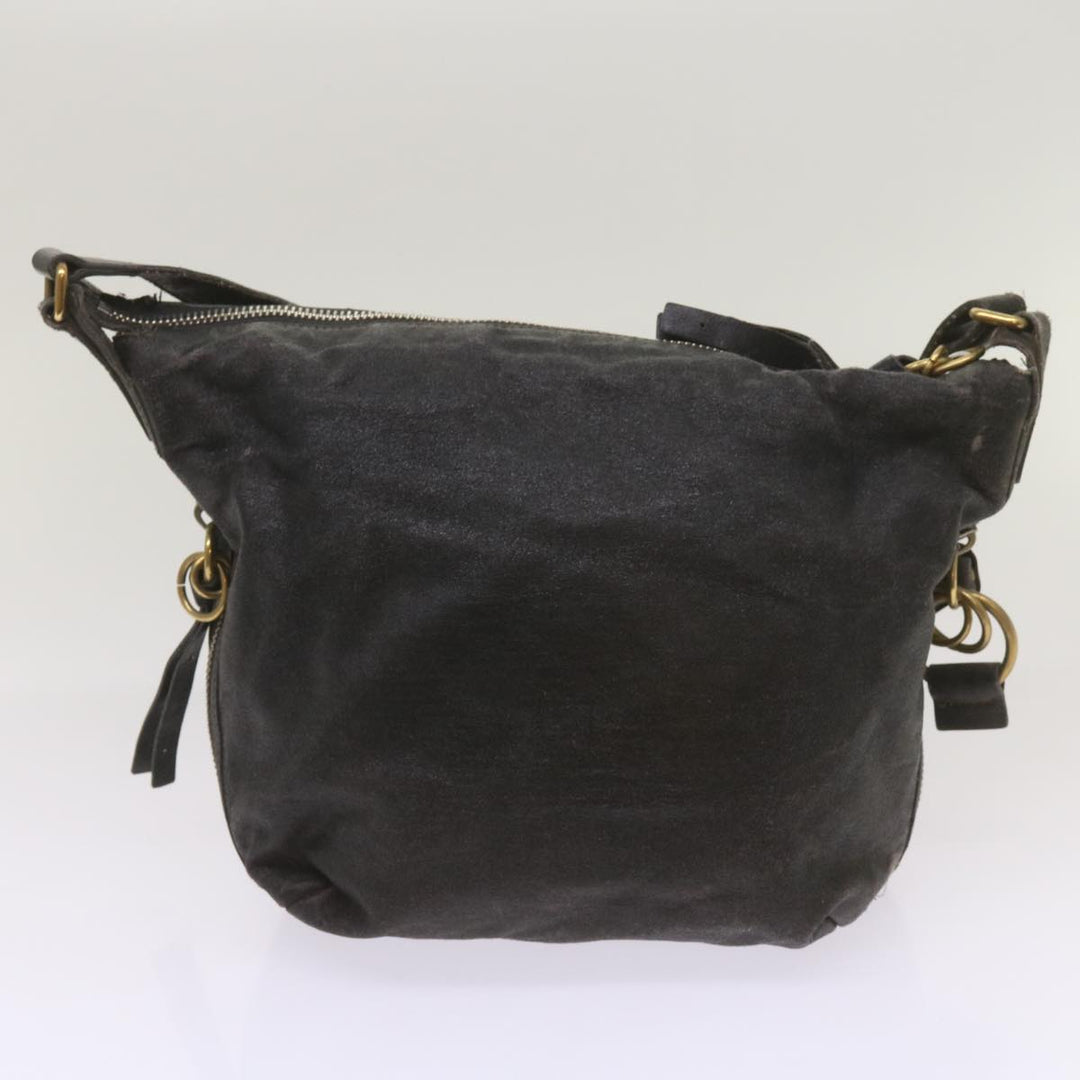 Chloe Wallet Hand Bag Leather 4Set Black Purple Brown bs12169