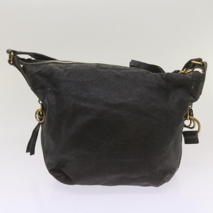 Chloe Wallet Hand Bag Leather 4Set Black Purple Brown bs12169