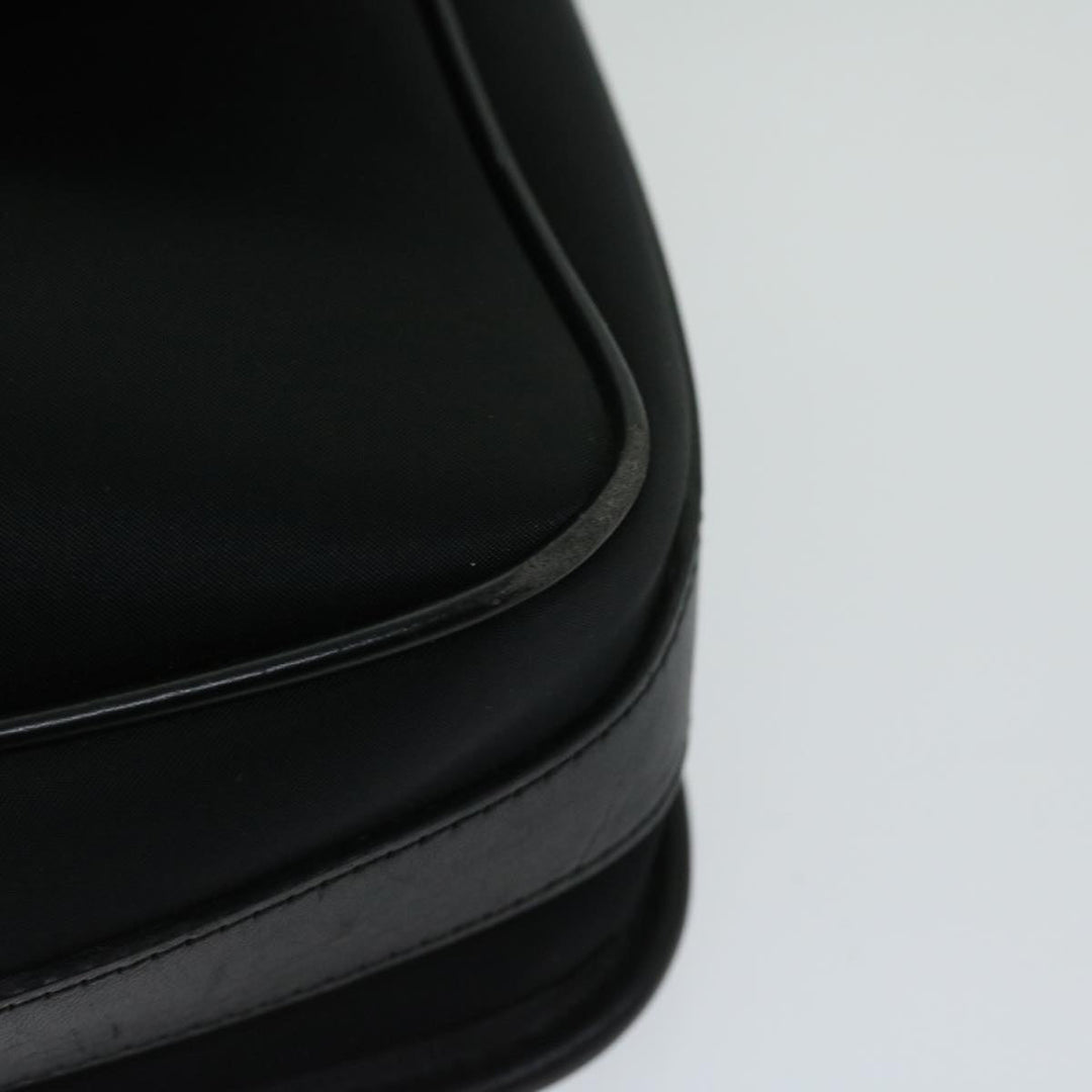 Burberry Shoulder Bag Nylon Black Auth bs12201