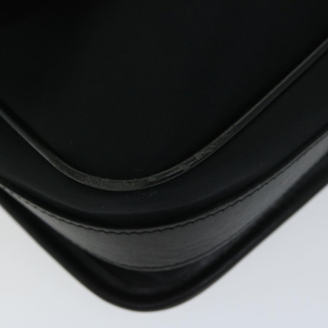 Burberry Shoulder Bag Nylon Black Auth bs12201