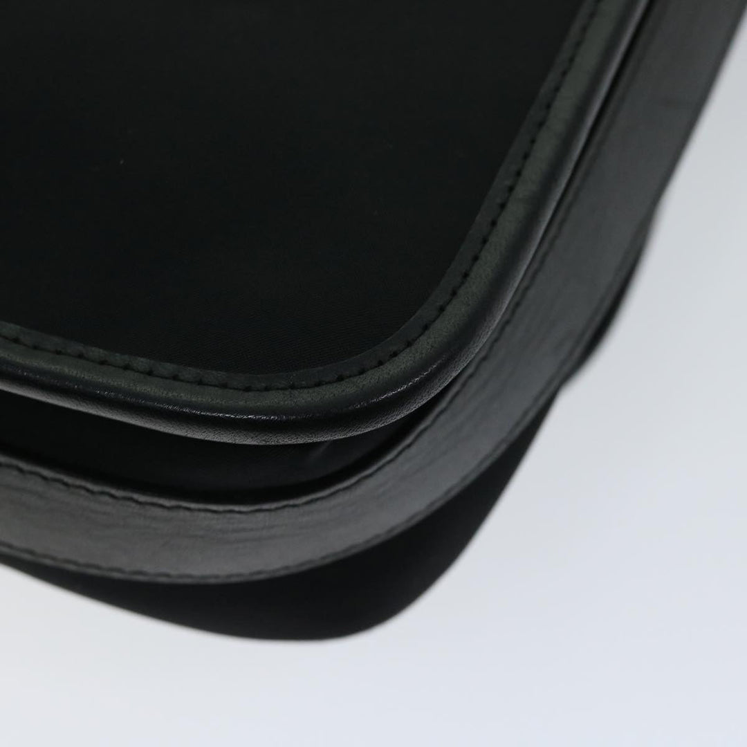 Burberry Shoulder Bag Nylon Black Auth bs12201