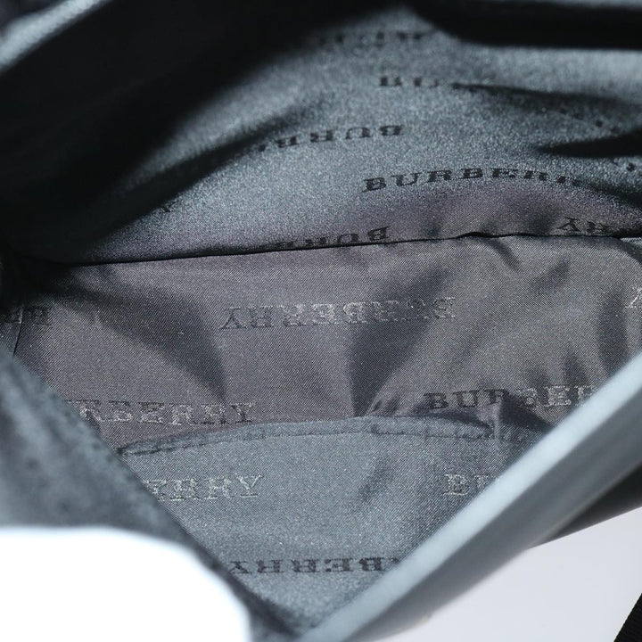 Burberry Shoulder Bag Nylon Black Auth bs12201