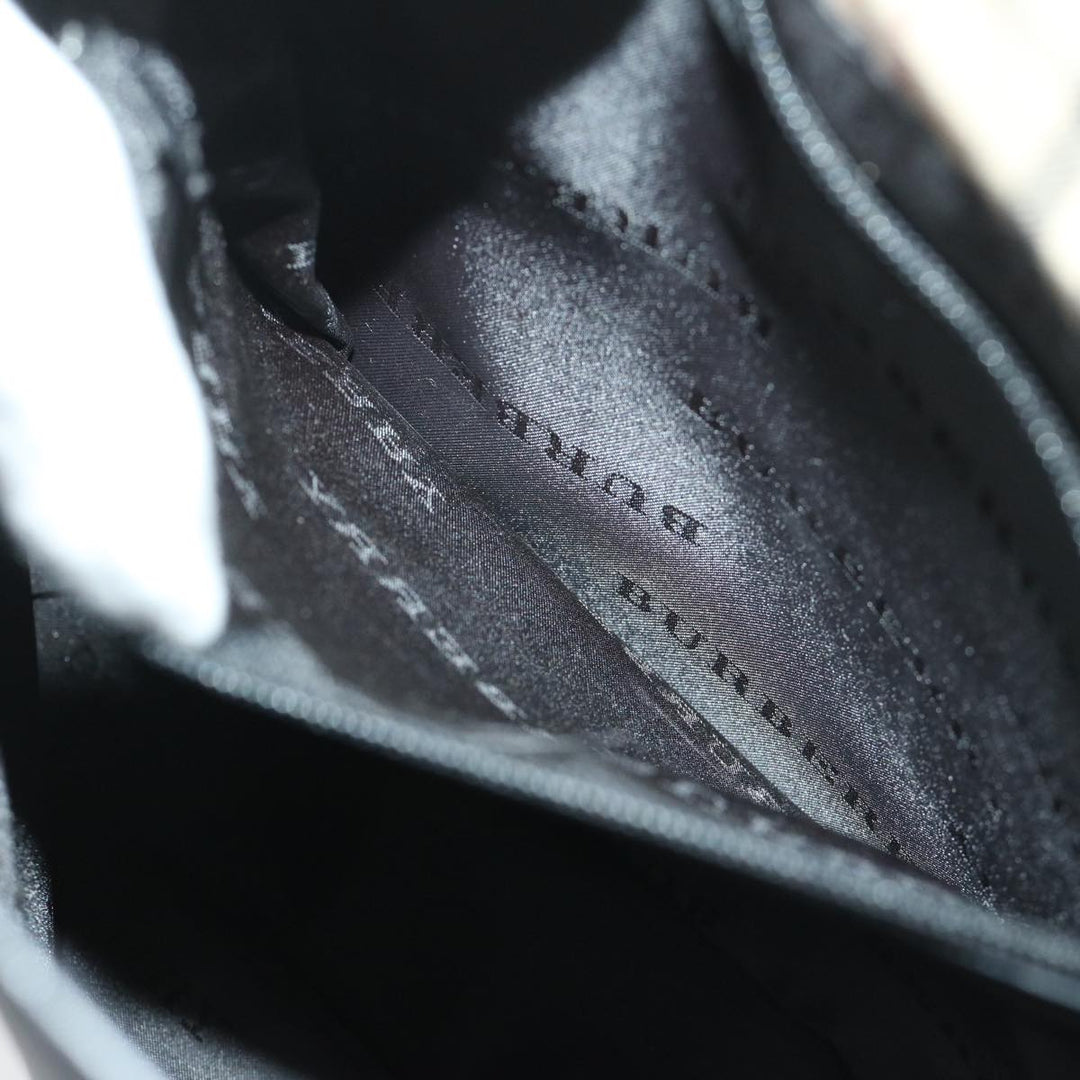 Burberry Shoulder Bag Nylon Black Auth bs12201