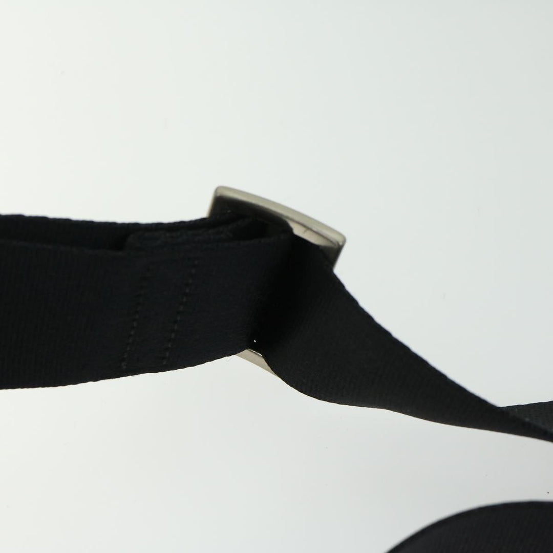 Burberry Shoulder Bag Nylon Black Auth bs12201