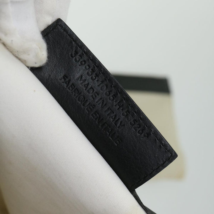 Top Quality Balenciaga Hand Bag Canvas White Black Auth bs12378