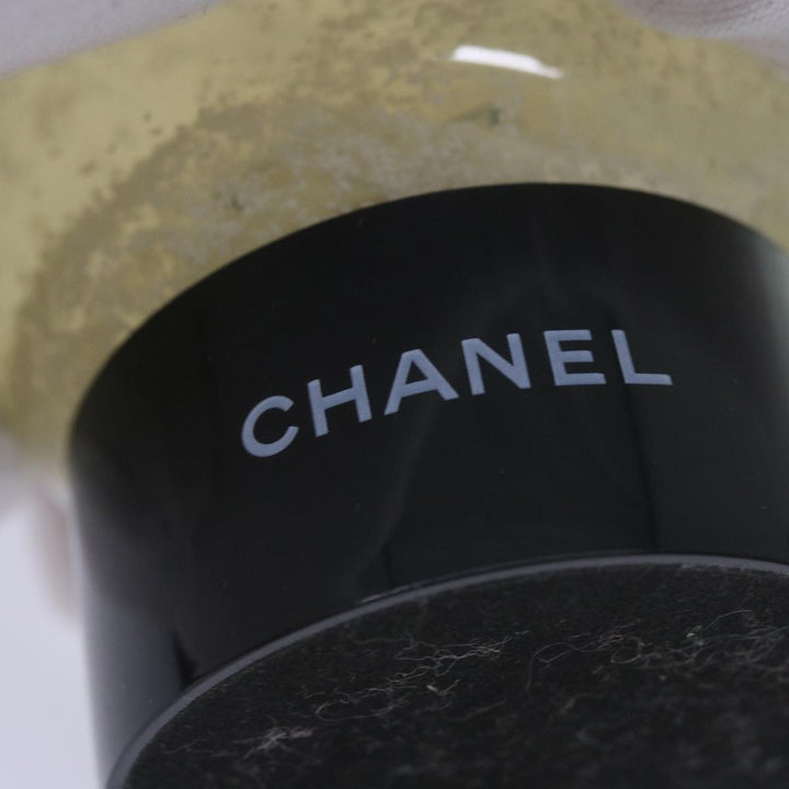 Chanel Snow Globe plastic Black Clear CC Auth bs12466