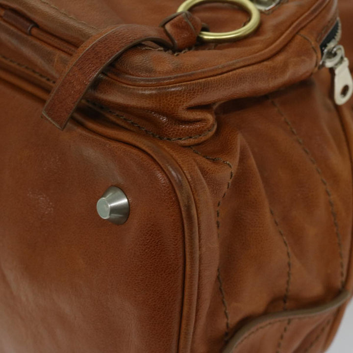 Chloe Hand Bag Leather Brown bs12577