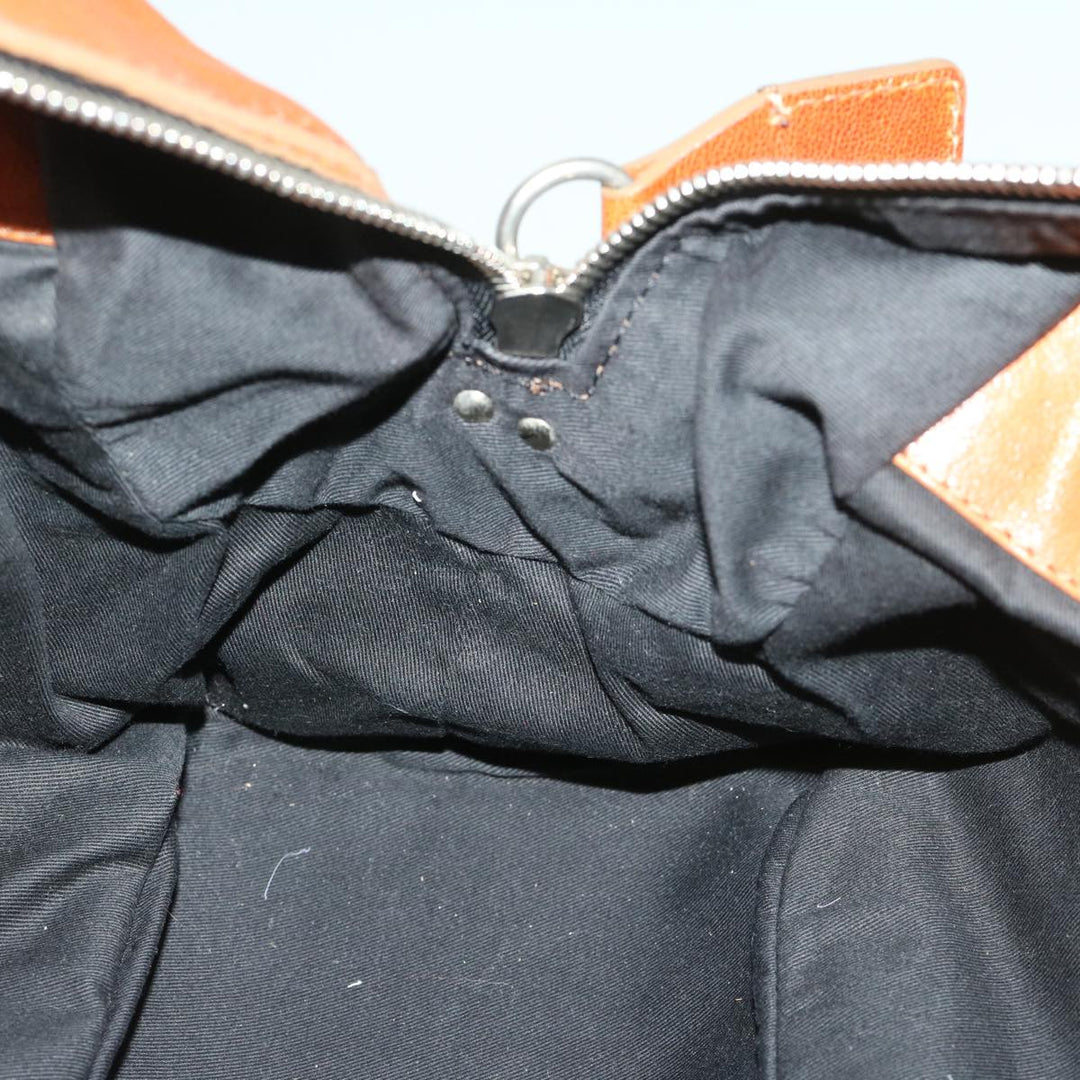 Chloe Hand Bag Leather Brown bs12577