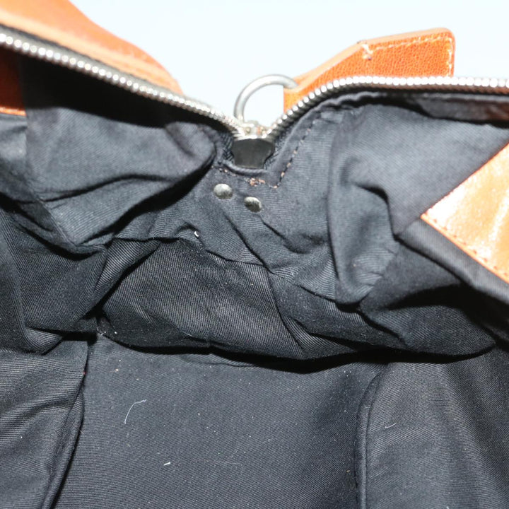 Chloe Hand Bag Leather Brown bs12577