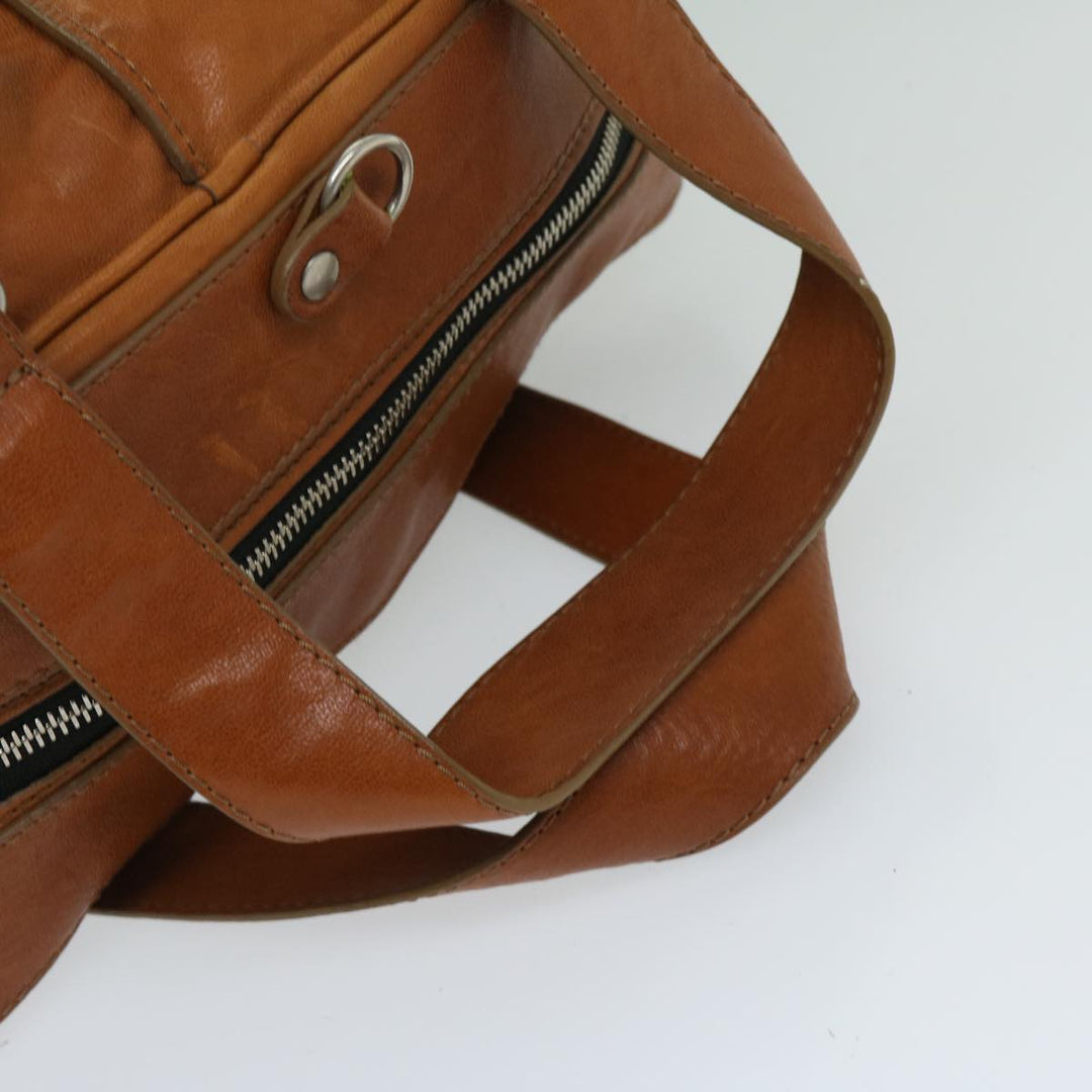 Chloe Hand Bag Leather Brown bs12577
