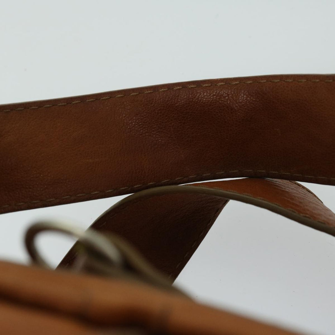 Chloe Hand Bag Leather Brown bs12577