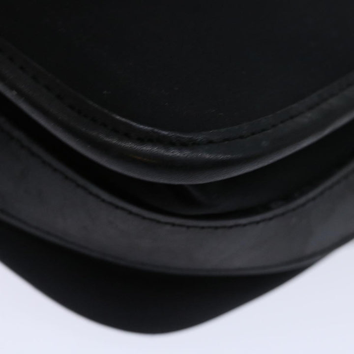 Burberry Shoulder Bag Nylon Black Auth bs12802