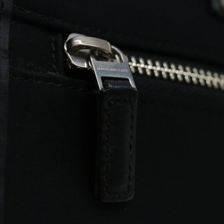 Burberry Shoulder Bag Nylon Black Auth bs12802