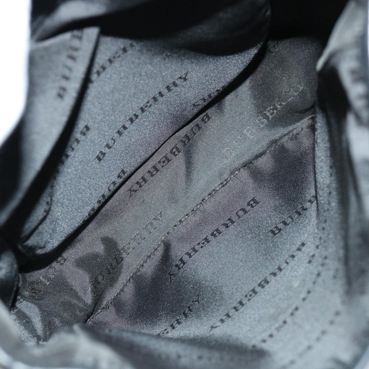 Burberry Shoulder Bag Nylon Black Auth bs12802