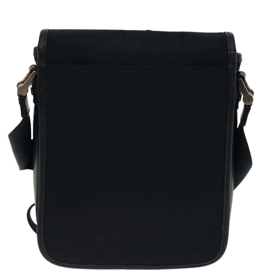 Burberry Shoulder Bag Nylon Black Auth bs12802