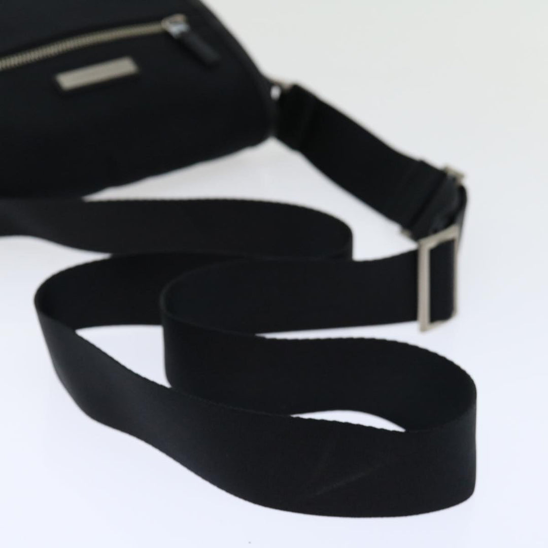 Burberry Shoulder Bag Nylon Black Auth bs12802