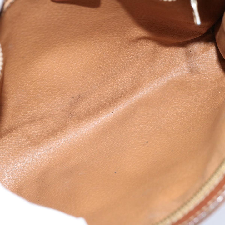 Celine Macadam Canvas Clutch Bag PVC Brown Auth bs12948