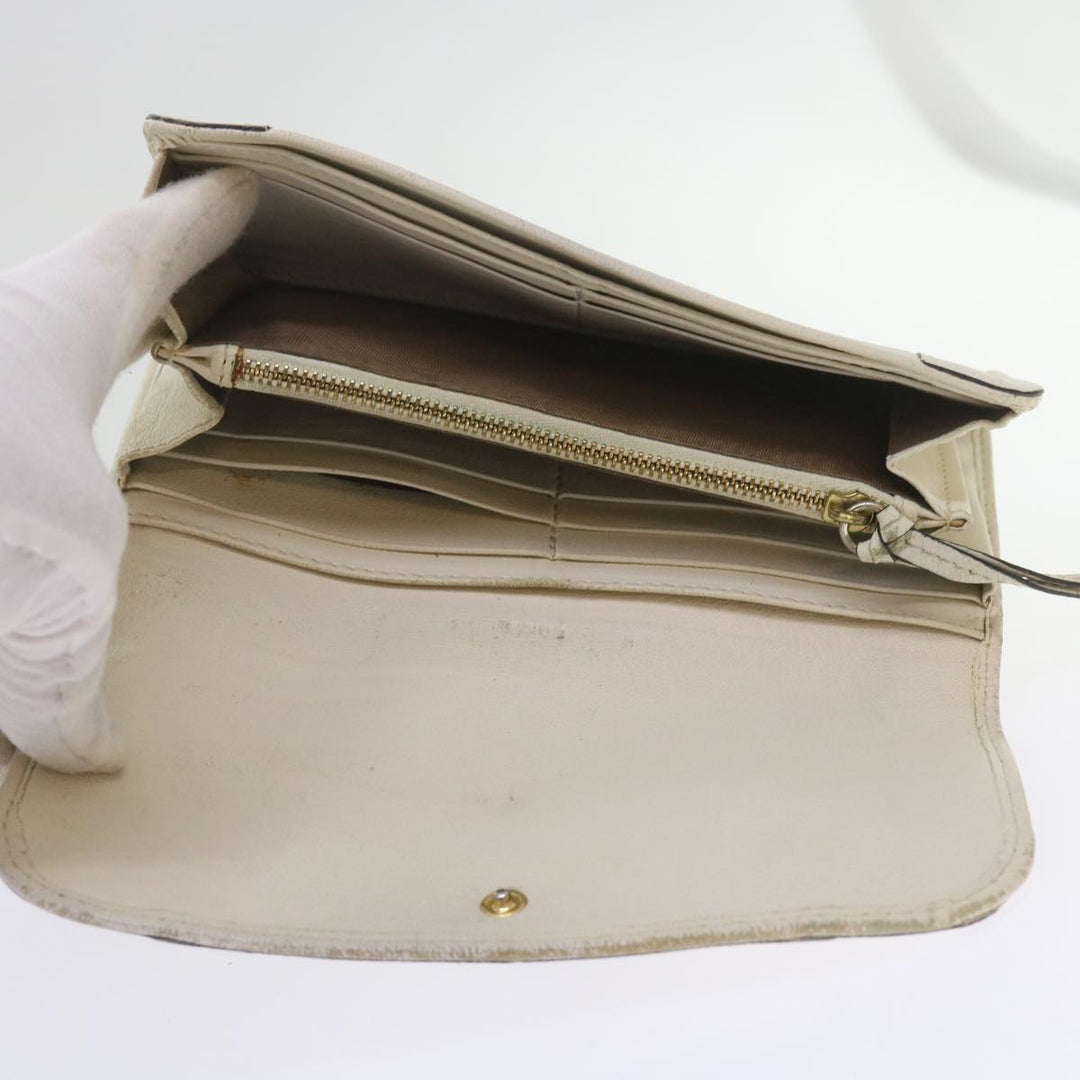 Chloe Wallet Leather 9Set Black Beige Red bs12968