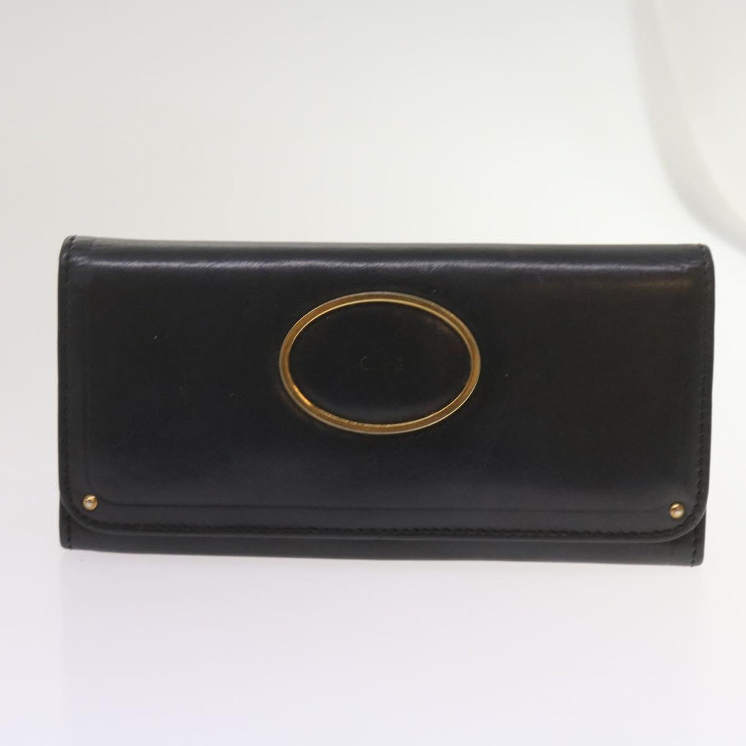 Chloe Wallet Leather 9Set Black Beige Red bs12968