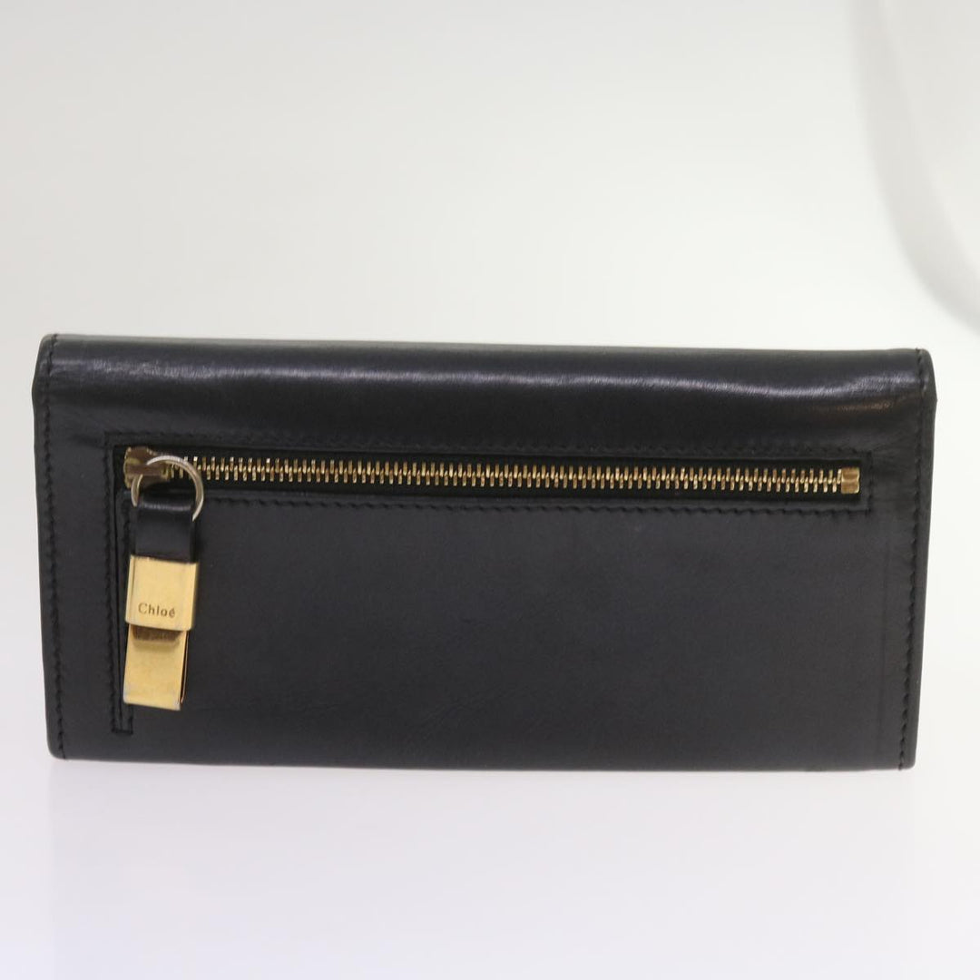 Chloe Wallet Leather 9Set Black Beige Red bs12968