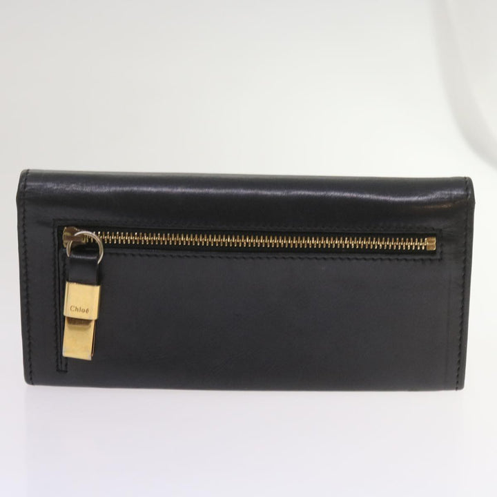 Chloe Wallet Leather 9Set Black Beige Red bs12968