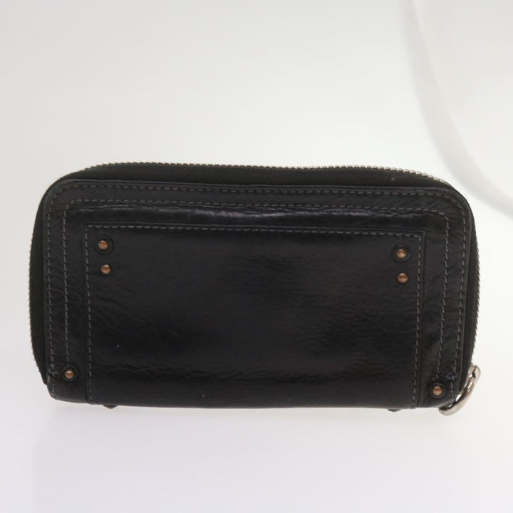 Chloe Wallet Leather 9Set Black Beige Red bs12968