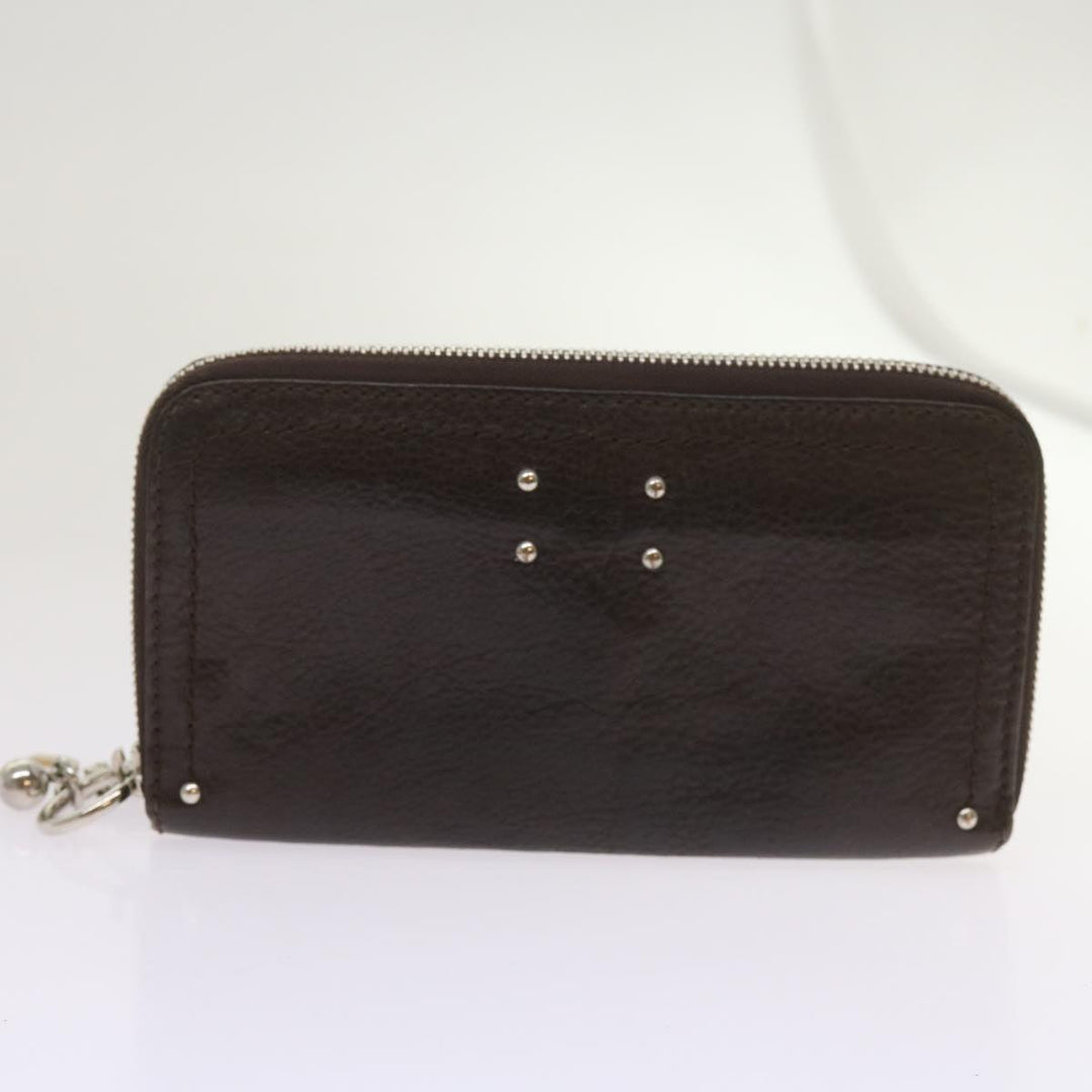 Chloe Wallet Leather 9Set Black Beige Red bs12968