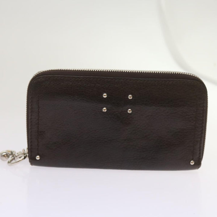 Chloe Wallet Leather 9Set Black Beige Red bs12968