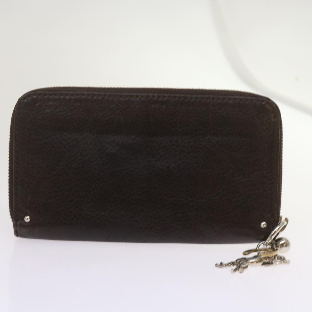 Chloe Wallet Leather 9Set Black Beige Red bs12968