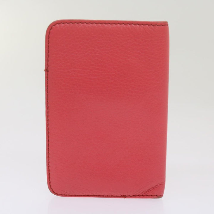 Chloe Wallet Leather 9Set Black Beige Red bs12968