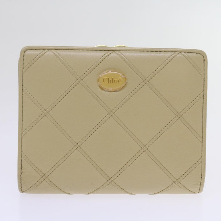 Chloe Wallet Leather 9Set Black Beige Red bs12968