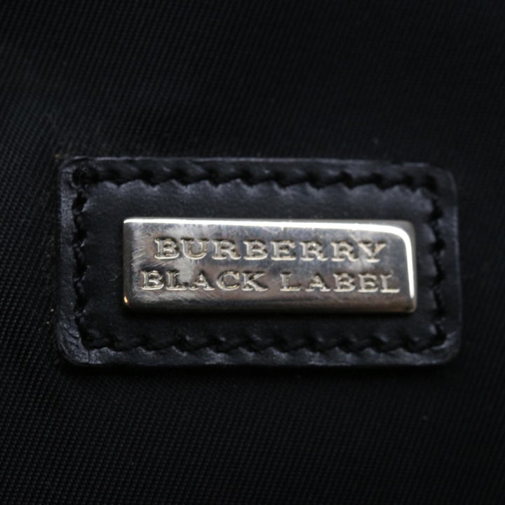 Burberry Nova Check Hand Bag Nylon Beige Brown Auth bs13067