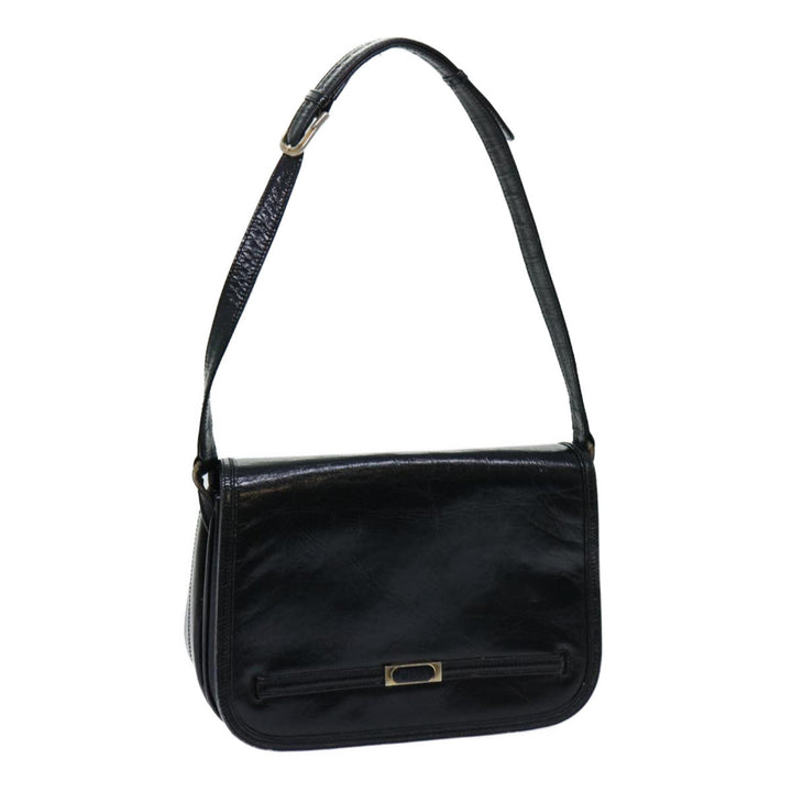 Chloe Shoulder Bag Leather Black bs13128