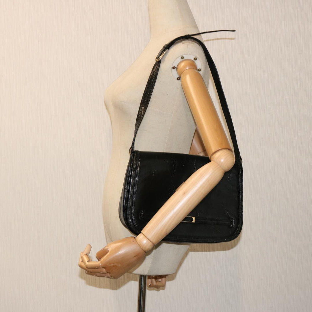 Chloe Shoulder Bag Leather Black bs13128